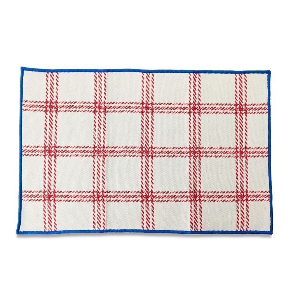 4th of July Patriotic Reversible Rug, Red/White/Blue, 36" x 24" Way To Celebrate